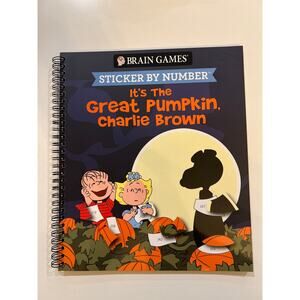 NEW Sticker by Number, Its the Great Pumpkin Charlie Brown